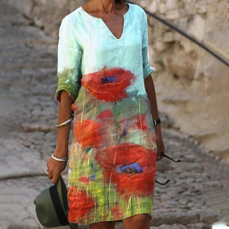 ELIZA | ELEGANT TUMMY COVERING DRESS