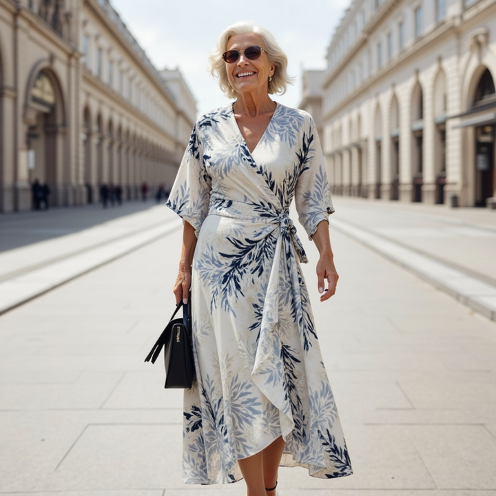 Ellis™ | Elegant Floral Dress