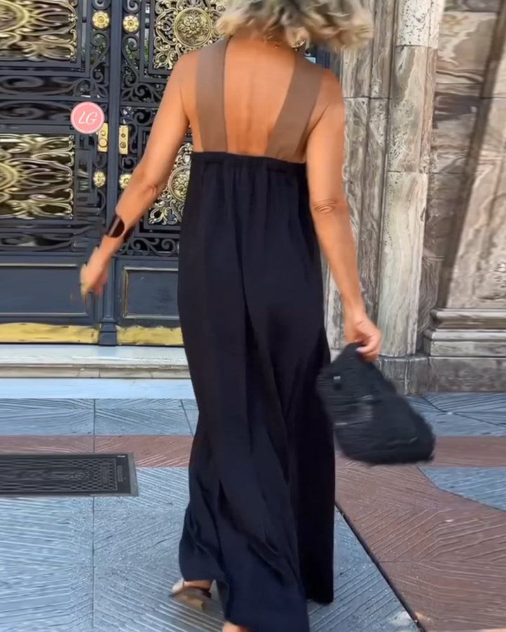 Lauren™ | Women’s Crossover Neck Long Dress