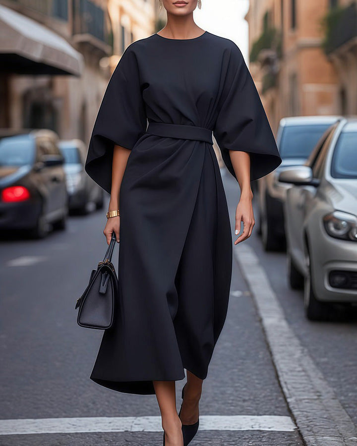 Celestine™ - Lantern Sleeve Dress