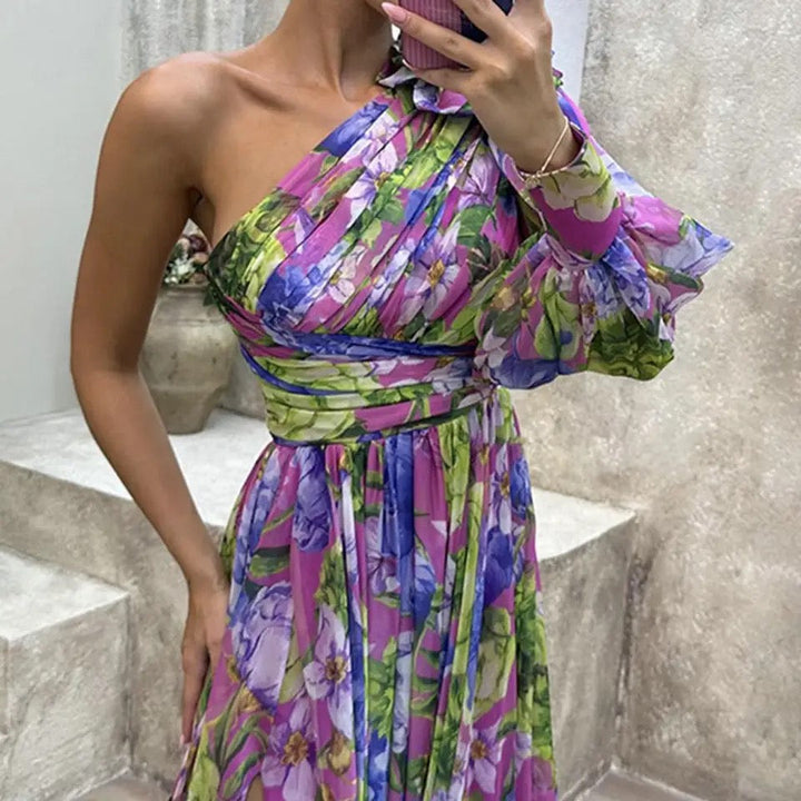 Lila - One Shoulder Dress