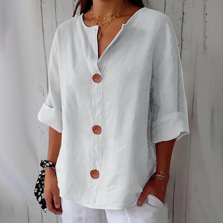 Angela™ – Light and Airy Linen Shirt for Sunny Days