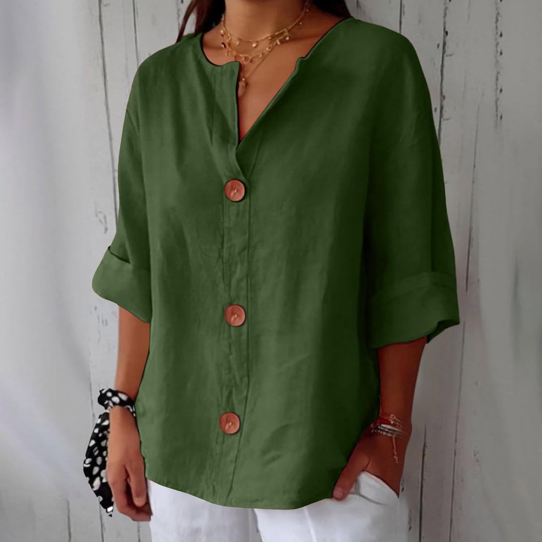 Angela™ – Light and Airy Linen Shirt for Sunny Days