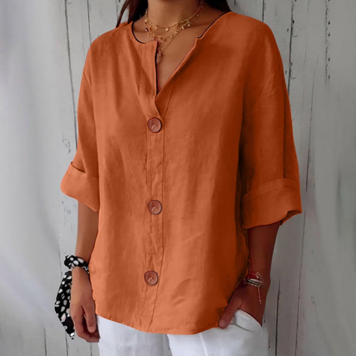 Angela™ – Light and Airy Linen Shirt for Sunny Days