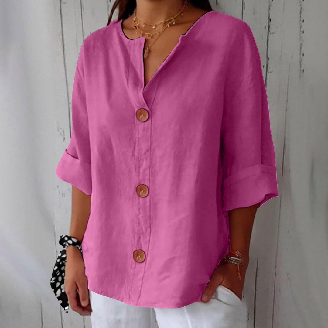Angela™ – Light and Airy Linen Shirt for Sunny Days