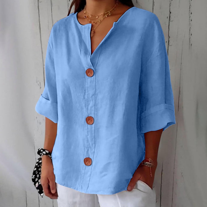 Angela™ – Light and Airy Linen Shirt for Sunny Days