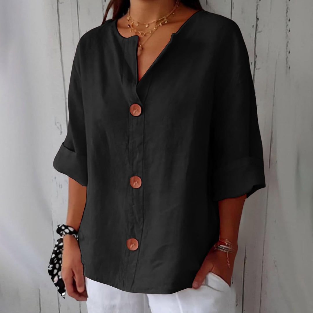 Angela™ – Light and Airy Linen Shirt for Sunny Days