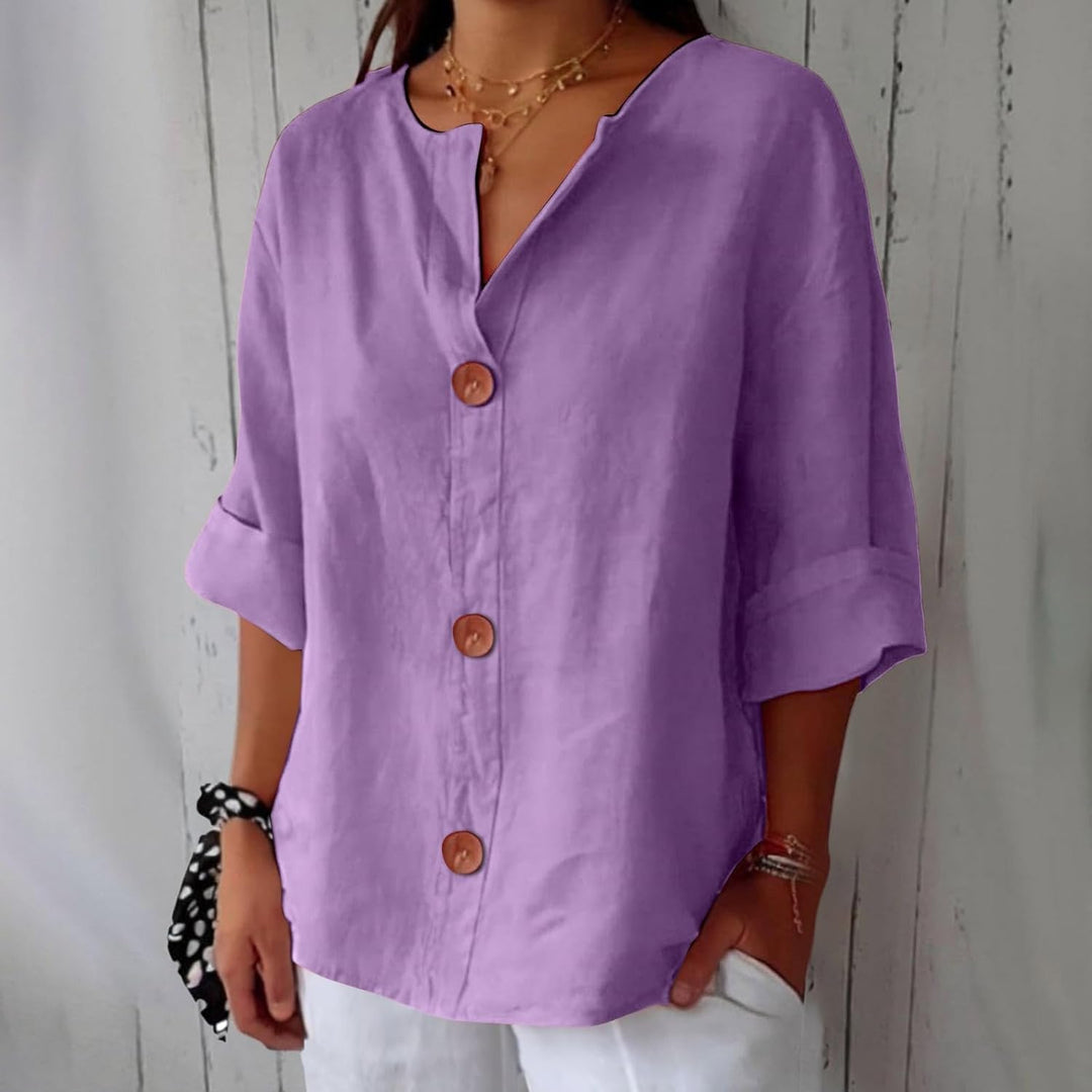 Angela™ – Light and Airy Linen Shirt for Sunny Days