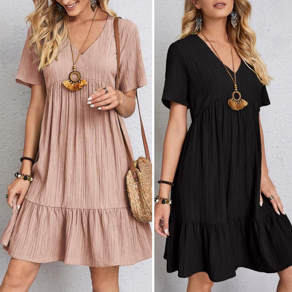 SOPHIA| ELEGANT DRESS WITH BELLY COVERAGE