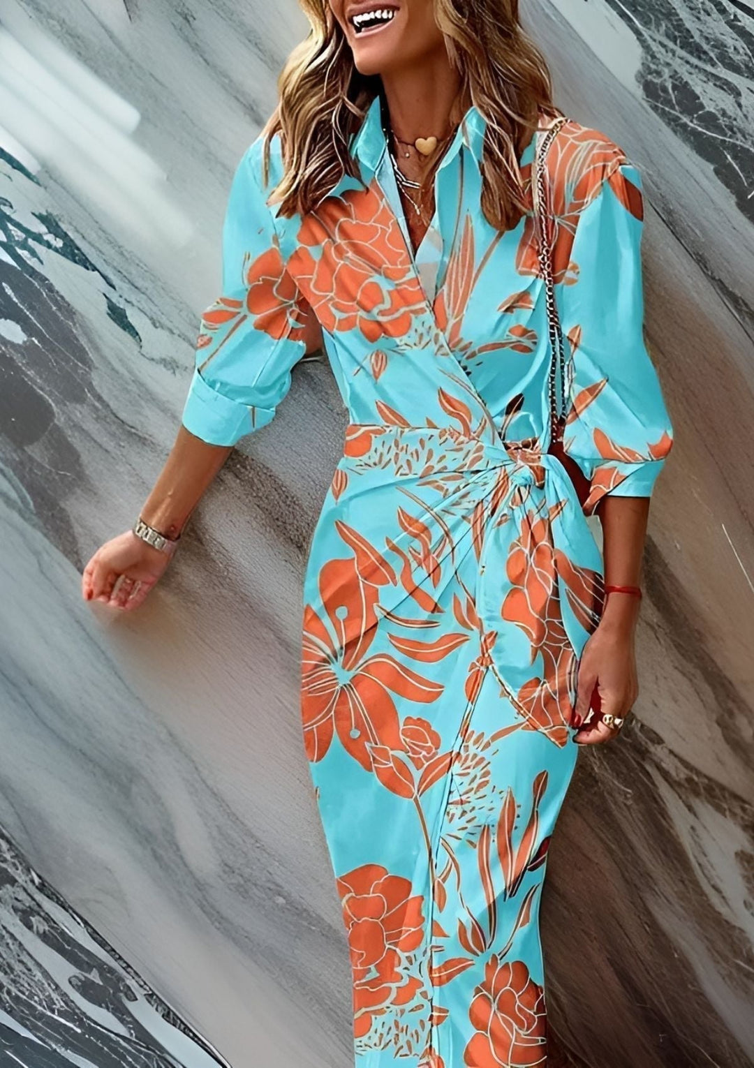 Ruth™ | Elegant Wrap Dress