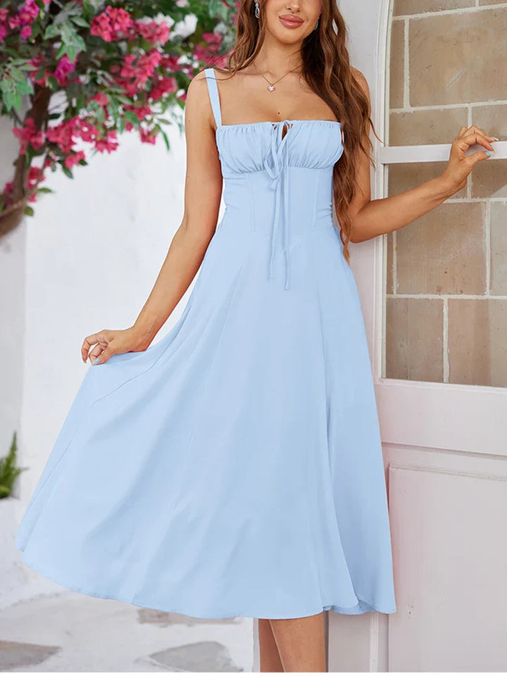 Harper | Lace-Up Dress