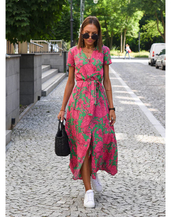 Eva | Women’s Stylish V-neck Dress