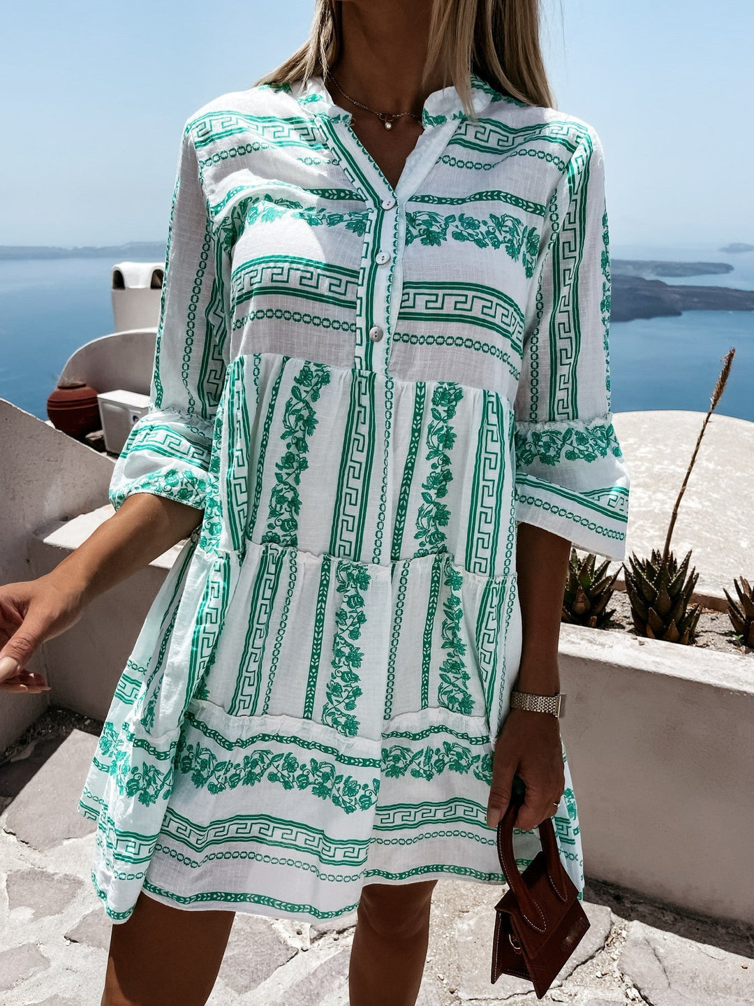 INGRID IBIZA RUFFLE DRESS