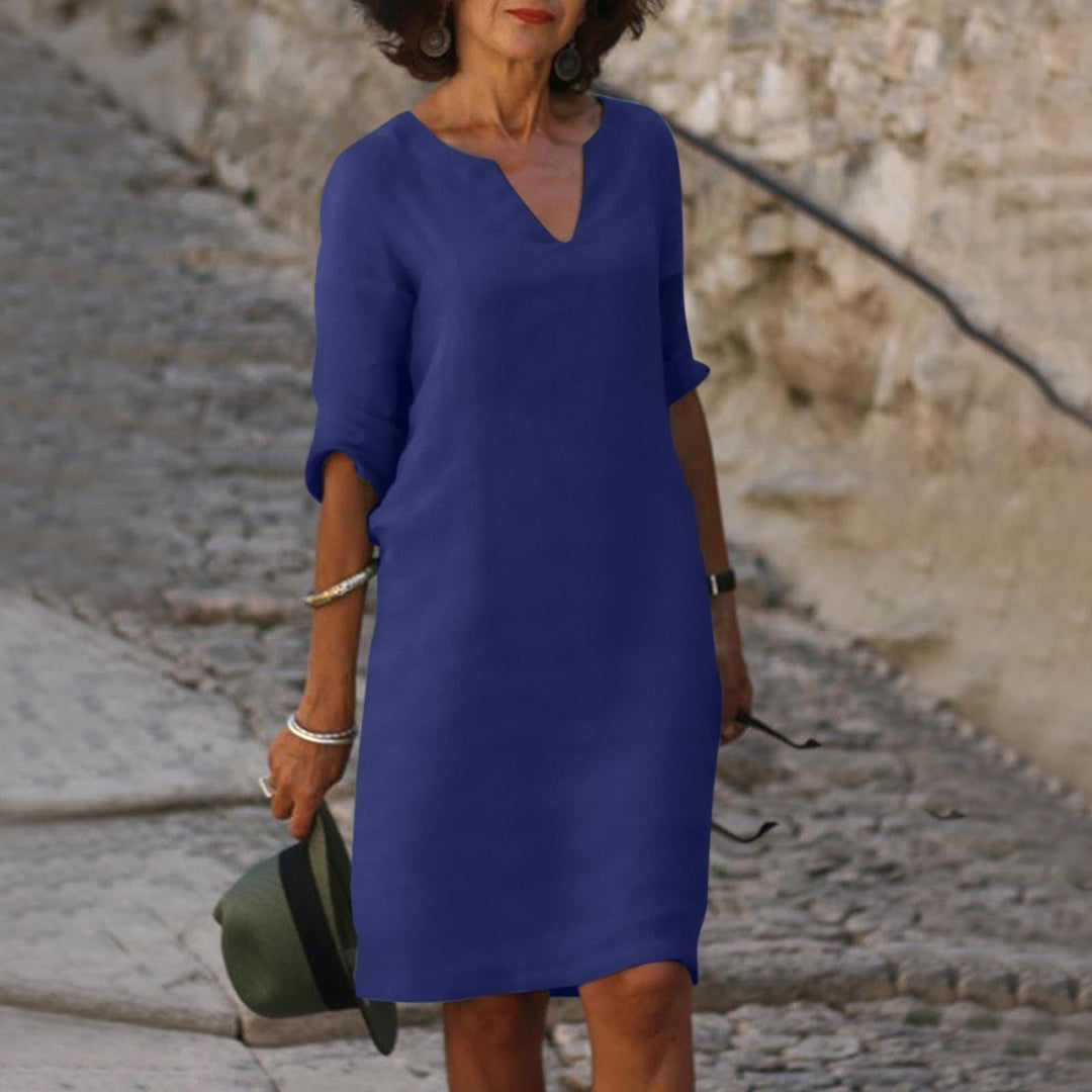 ELSIE | SUMMER DRESS WITH BELLY COVERAGE