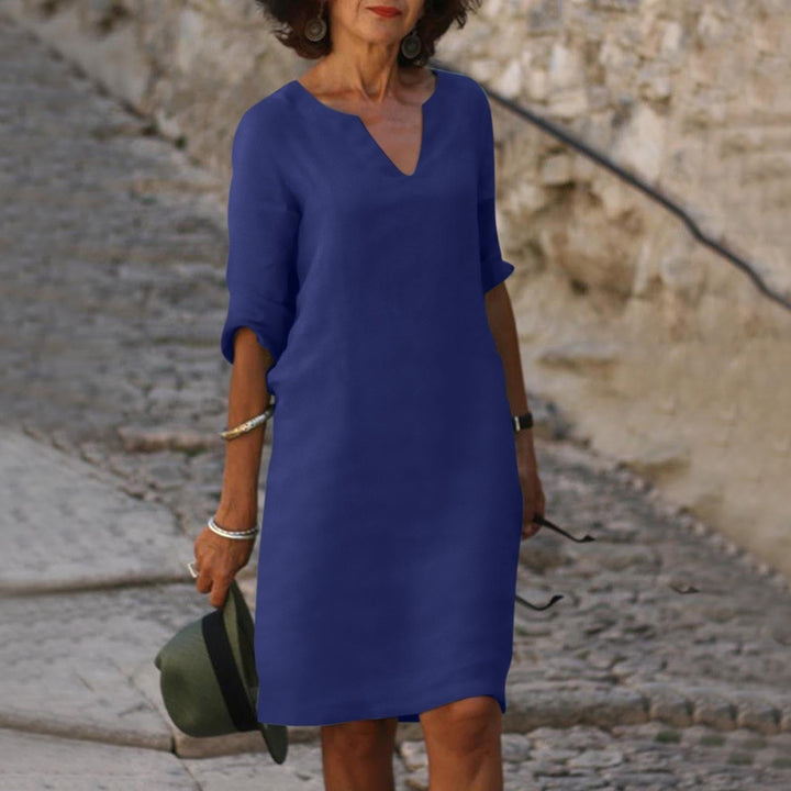 ELSIE | SUMMER DRESS WITH BELLY COVERAGE