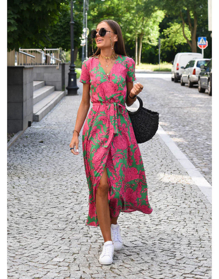 Eva | Women’s Stylish V-neck Dress
