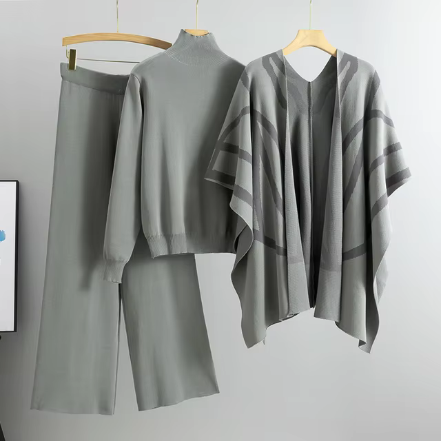 Mary™ Soft & Cozy 3-Piece Knit Set