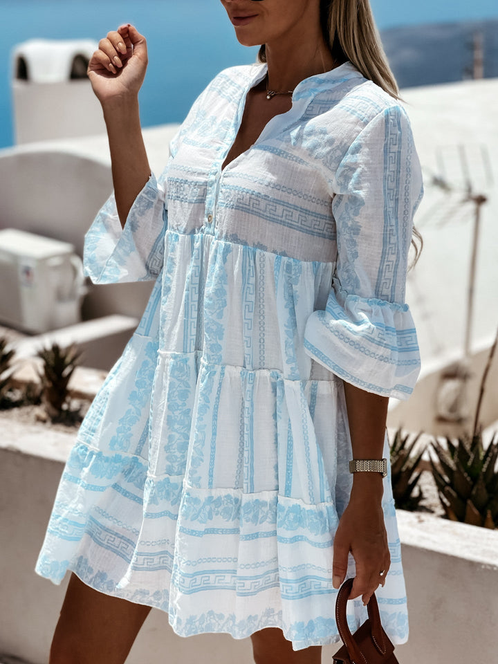 INGRID IBIZA RUFFLE DRESS