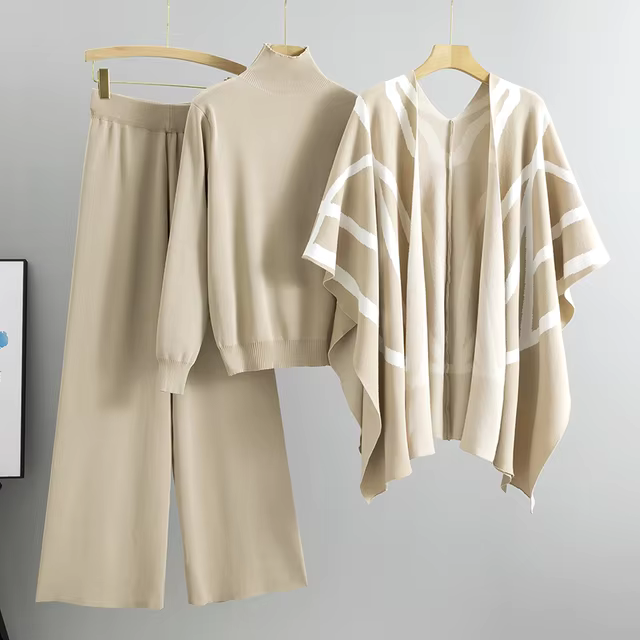 Mary™ Soft & Cozy 3-Piece Knit Set