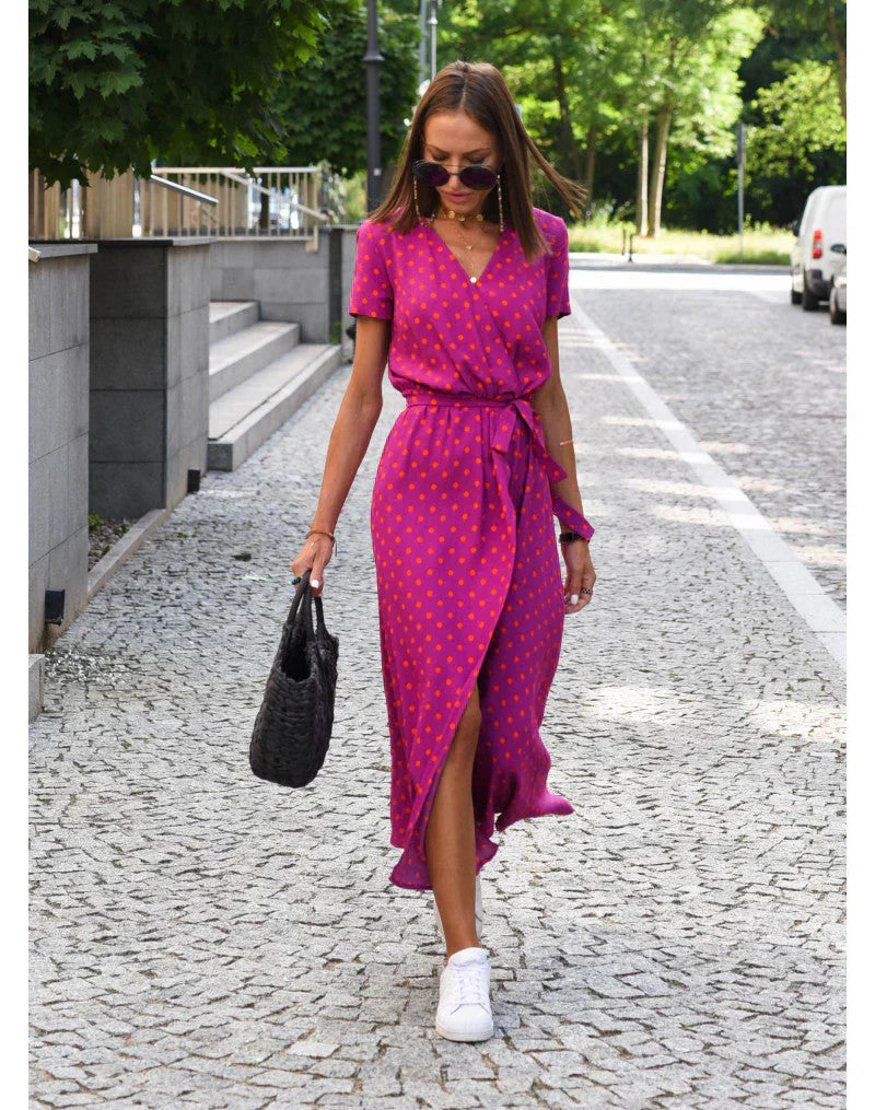 Eva | Women’s Stylish V-neck Dress