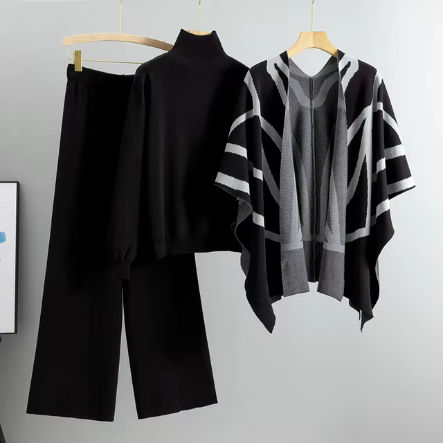Mary™ Soft & Cozy 3-Piece Knit Set