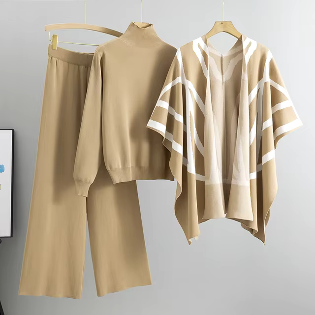 Mary™ Soft & Cozy 3-Piece Knit Set