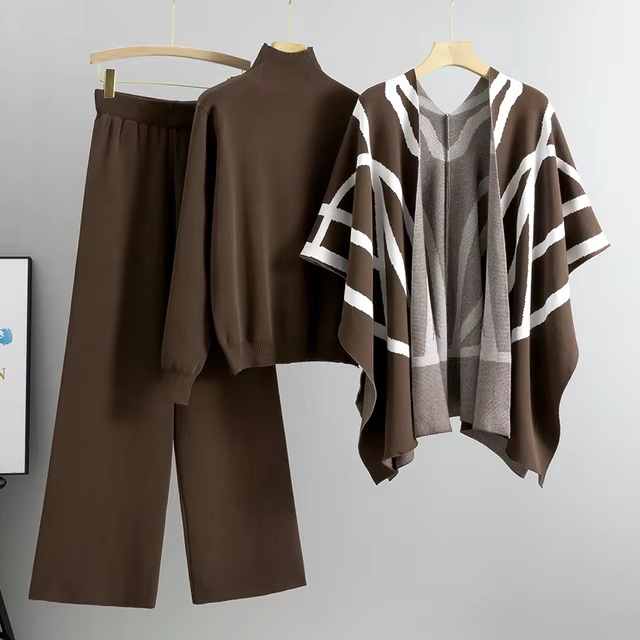 Mary™ Soft & Cozy 3-Piece Knit Set