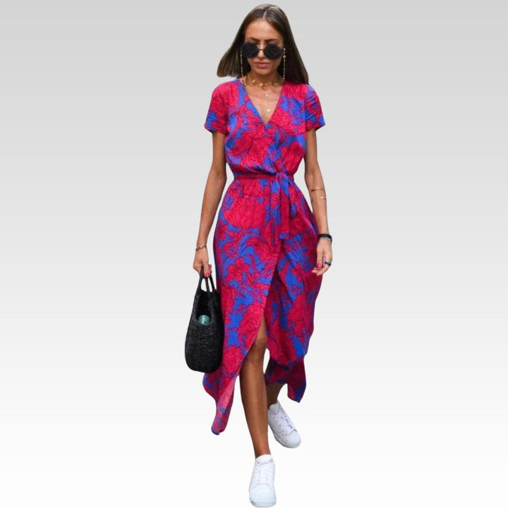 Eva | Women’s Stylish V-neck Dress