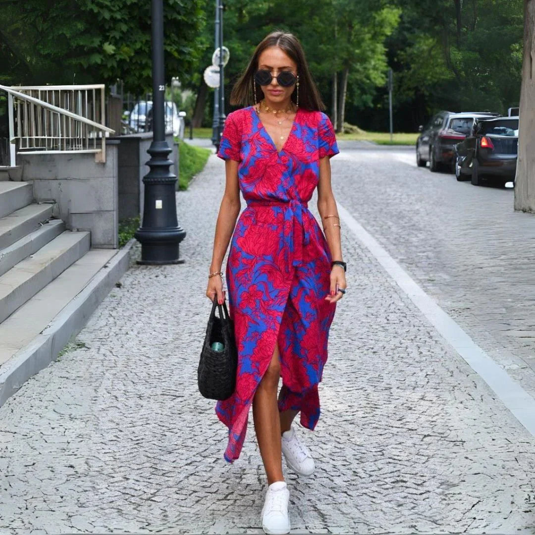 Eva | Women’s Stylish V-neck Dress