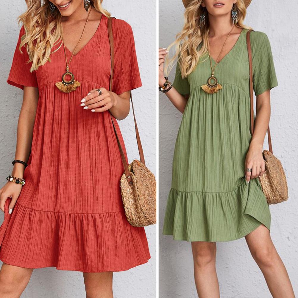 SOPHIA| ELEGANT DRESS WITH BELLY COVERAGE