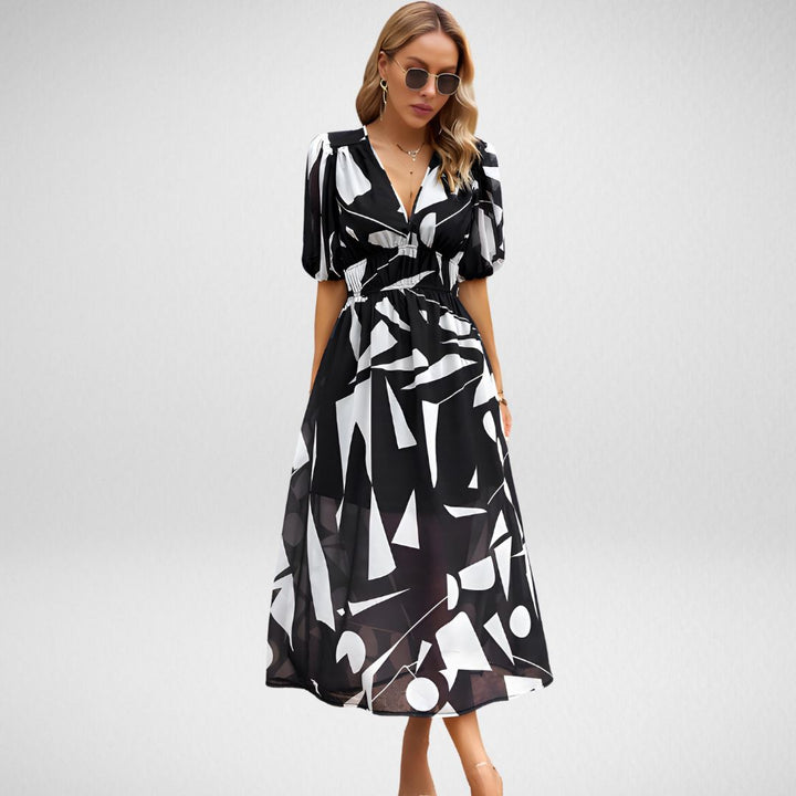 MEREDITH | DRESS WITH TUMMY COVERAGE