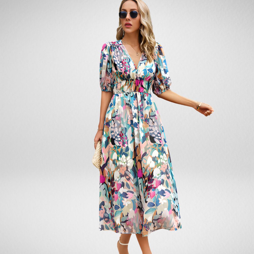 MEREDITH | DRESS WITH TUMMY COVERAGE
