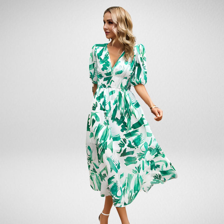 MEREDITH | DRESS WITH TUMMY COVERAGE