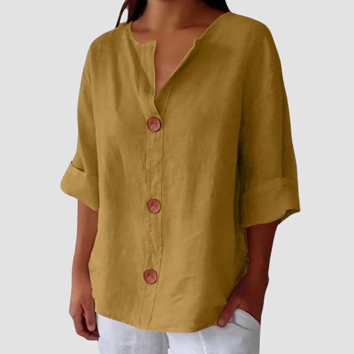 Angela™ – Light and Airy Linen Shirt for Sunny Days