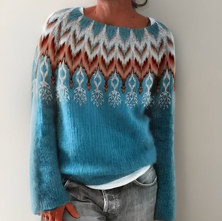 Meding™ | Cute Round Shape Neck Sweater