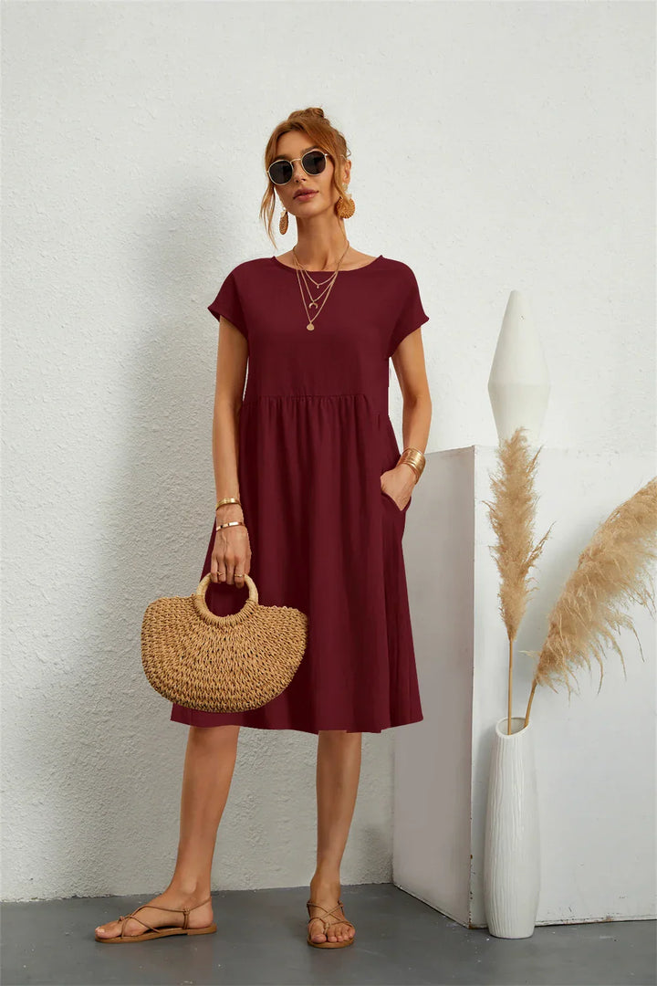 Sage | Women’s Casual Pocket Dress
