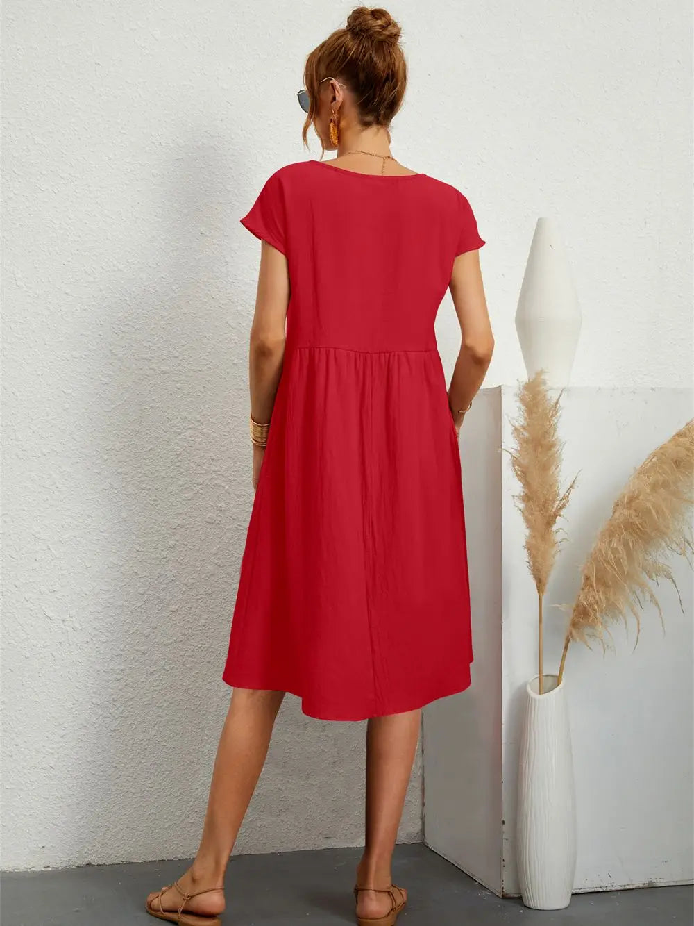 Sage | Women’s Casual Pocket Dress