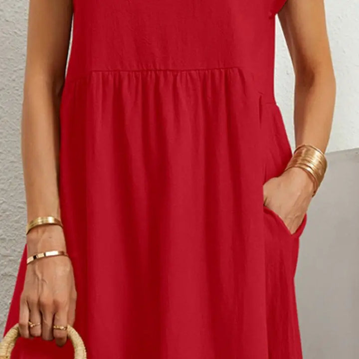 Sage | Women’s Casual Pocket Dress