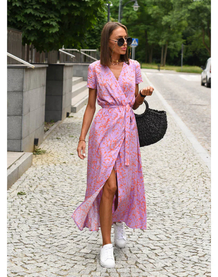 Eva | Women’s Stylish V-neck Dress
