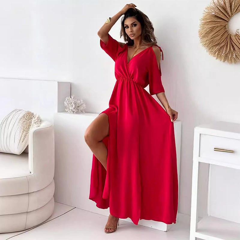 Marisa | Women’s Elegant High-Slit Dress