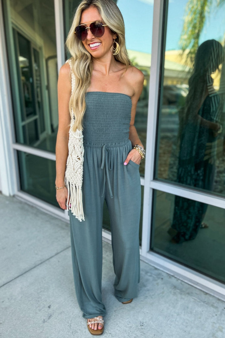 Harper™ | Trendy Off-Shoulder Jumpsuit