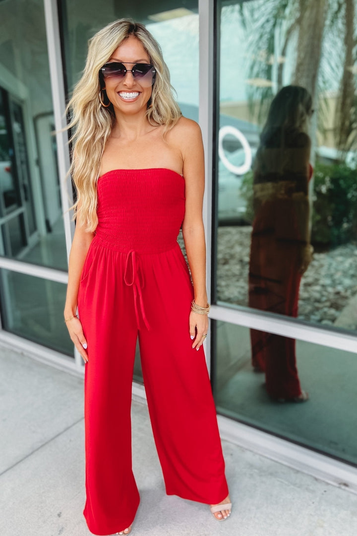 Harper™ | Trendy Off-Shoulder Jumpsuit