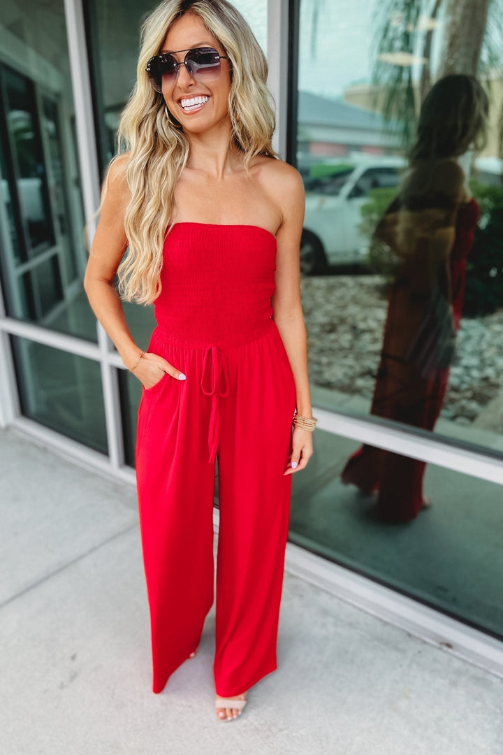 Harper™ | Trendy Off-Shoulder Jumpsuit