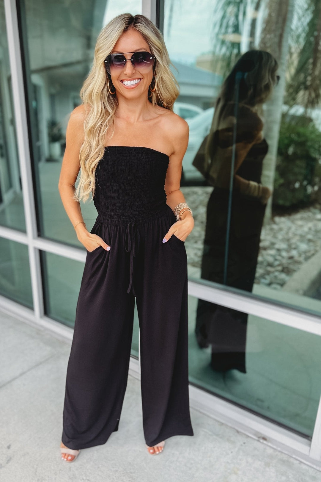 Harper™ | Trendy Off-Shoulder Jumpsuit