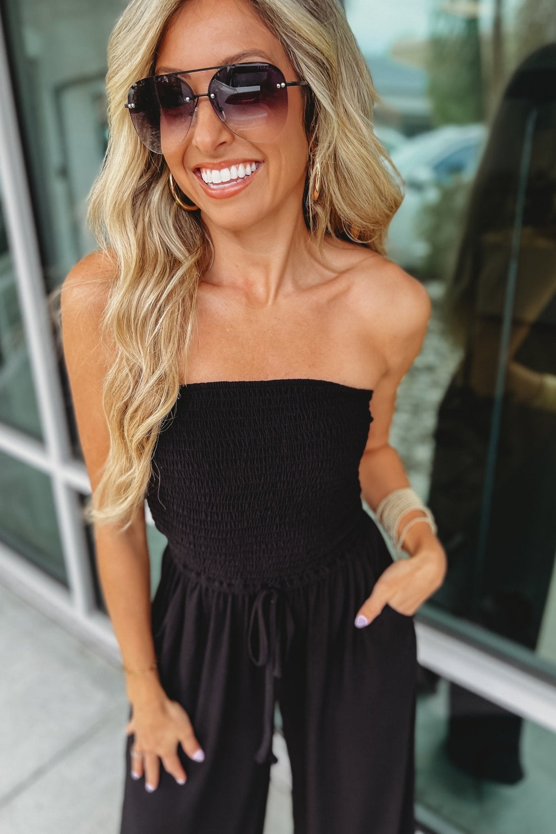 Harper™ | Trendy Off-Shoulder Jumpsuit