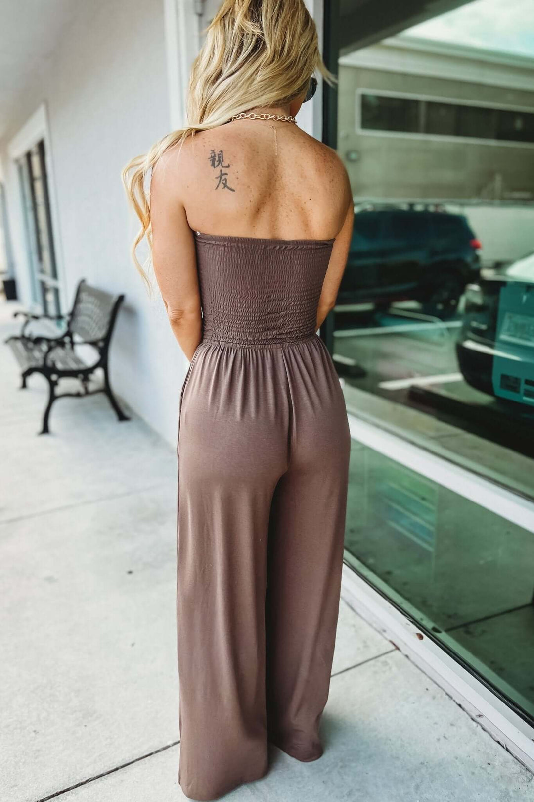 Harper™ | Trendy Off-Shoulder Jumpsuit