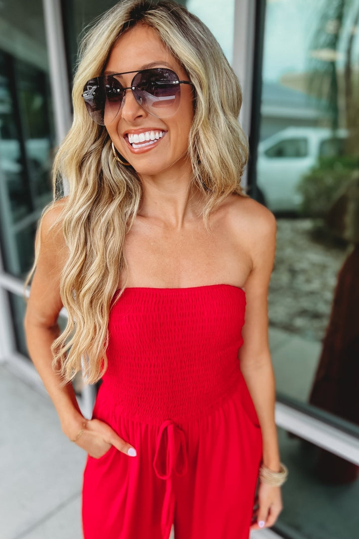 Harper™ | Trendy Off-Shoulder Jumpsuit